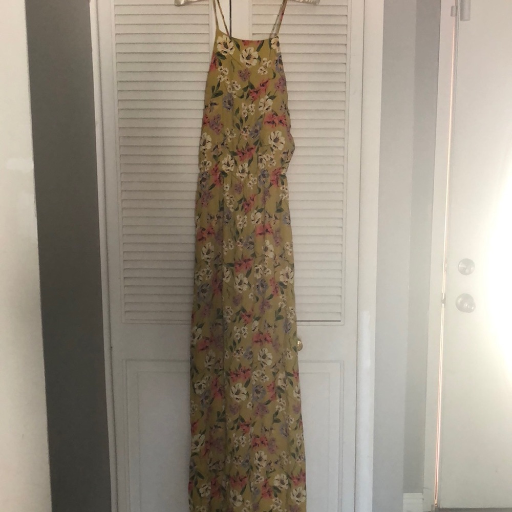 Everly floral maxi dress